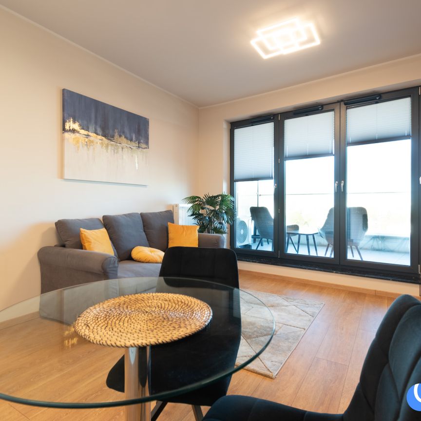 Wiślane Tarasy, Grzegórzki, kawalerka 28m2, balkon - Photo 1