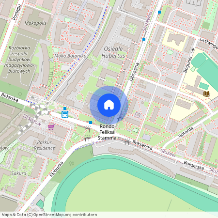Mokotów, Obrzeżna, Warszawa