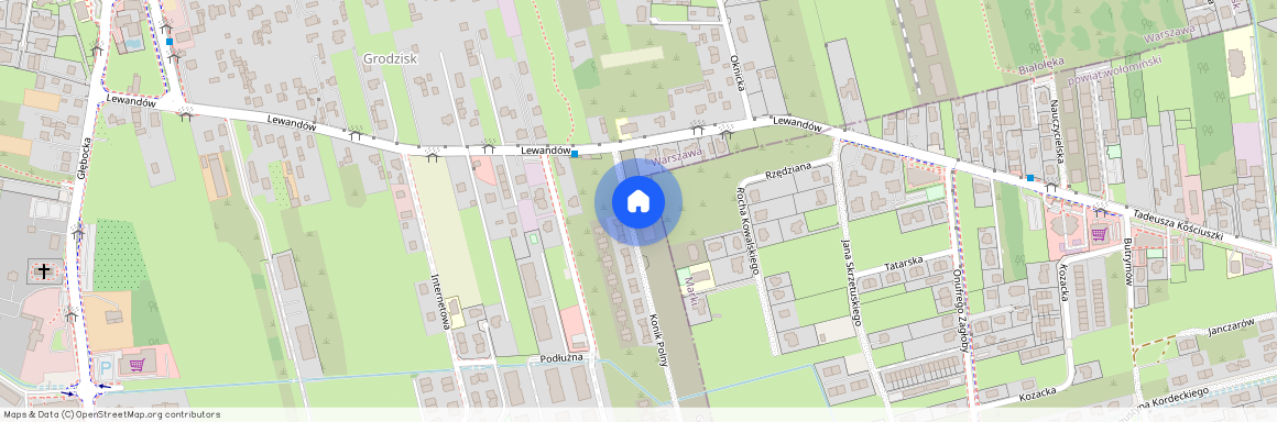 Konik Polny 11, Warszawa, Białołęka, Grodzisk