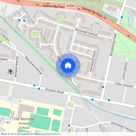 Kingston Crescent, Staines, Surrey, TW15