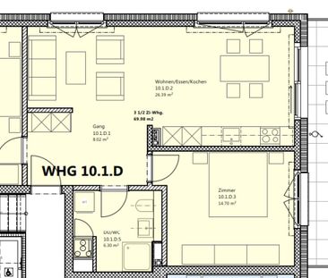 3.5 Zimmer, 1. Stock - Photo 1