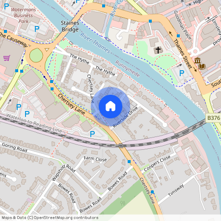 Chertsey Lane, Staines-upon-thames, Surrey, TW18