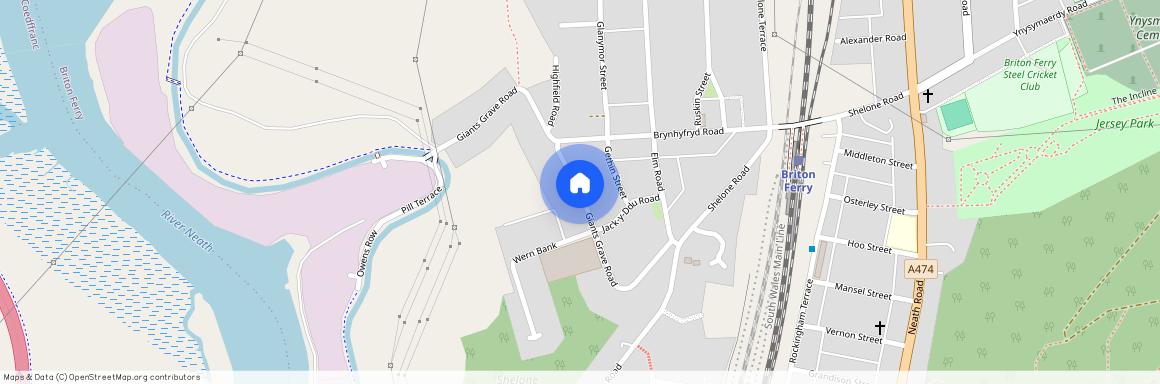 Giants Grave Road, Neath