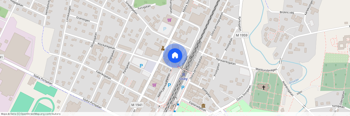 Osby, Västra Järnvägsgatan, 16, 28331