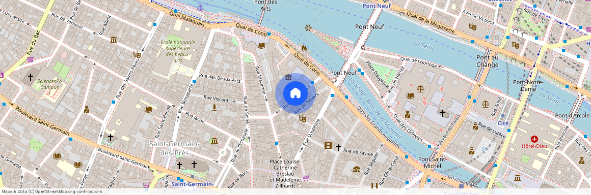 Rue Guénégaud, Francja, Paris