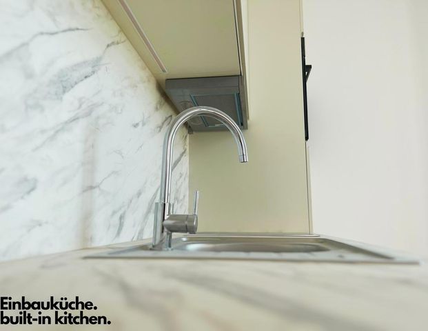 Wunderschönes Apartment im ruhigen Hinterhaus | Balkon | EBK | Altbau | Erstbezug nach Kernsanierung - Foto 1