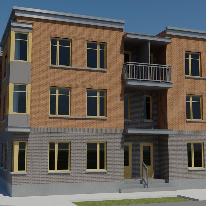 Grand 4 1/2 p. centre-ville près de tous les services - Photo 1