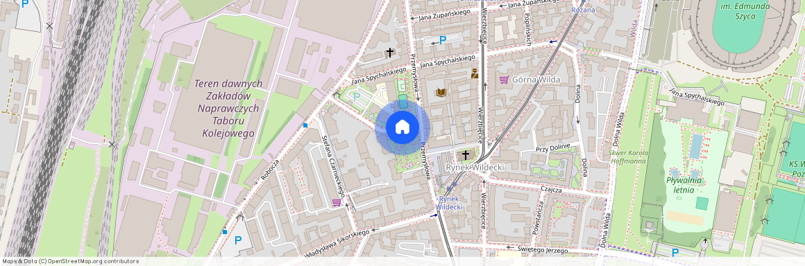 rynek Wildecki, Wilda, Wilda, Poznań, wielkopolskie