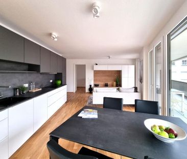 Tolle 3-Zimmer-Neubauwohnung mit großem Balkon - Photo 1