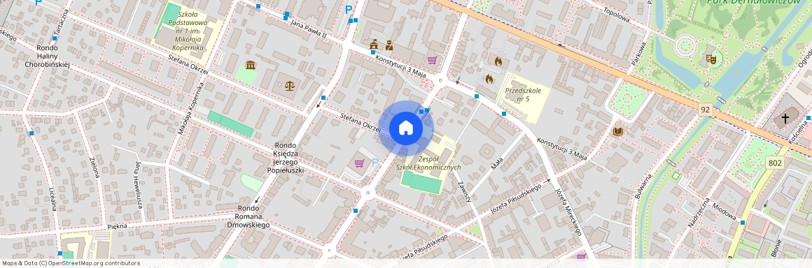 ul. Zygmunta Kazikowskiego, Mińsk Mazowiecki, miński, mazowieckie