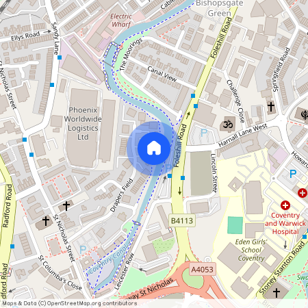 Drapers Fields, Canal Basin, Coventry, West Midlands, CV1