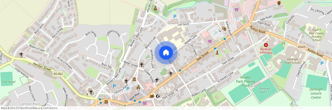 Post Office Lane, Denbigh, Denbighshire, LL16