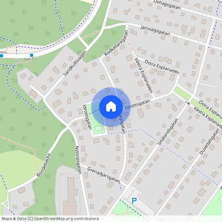 Idrottsgatan, Motala