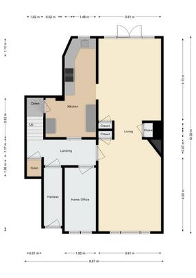 Appartement te huur: Bachstraat 1-H 1077 GD Amsterdam - Foto 1