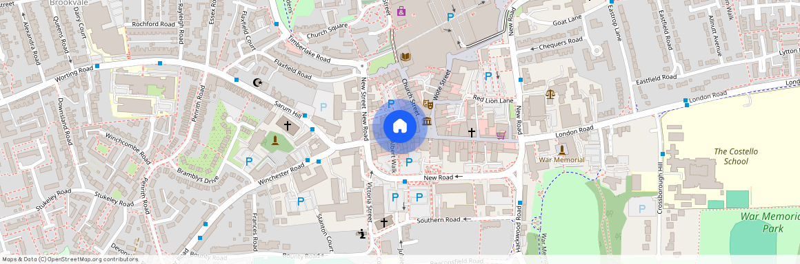 Winchester Street, Basingstoke, Hampshire, RG21
