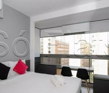 Apartamento Em Pinheiros, São Paulo/sp de 27 m² 1 Quartos Para Loca... - Photo 2