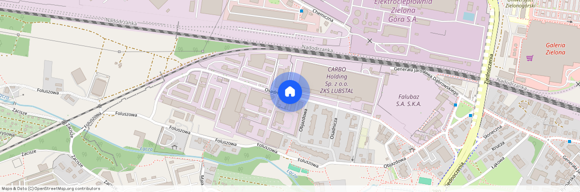 ul. Osadnicza, Centrum, Zielona Góra, lubuskie
