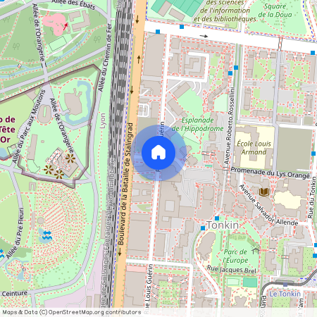 Rue Georges Méliès, Francja, Villeurbanne