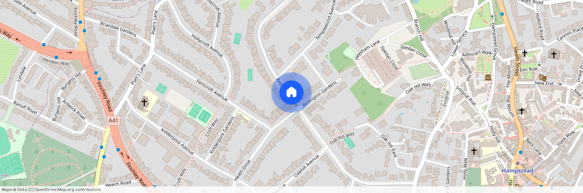 Hampstead, Redington Road, NW3 7RT, London