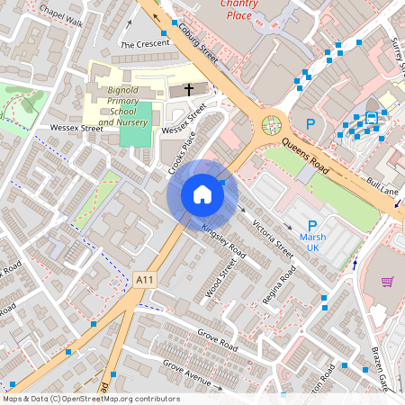 St Stephens Rd, Norwich NR1 3RA