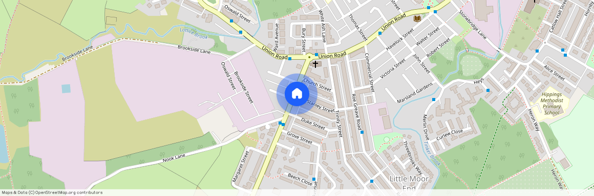 New Lane, Oswaldtwistle, BB5