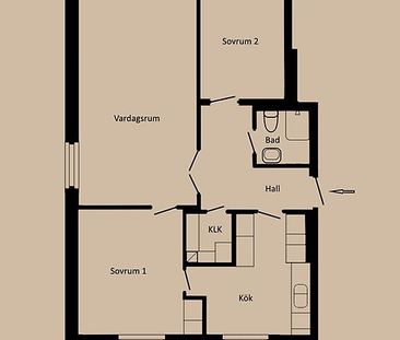 Stationsgatan 3 E - Foto 1