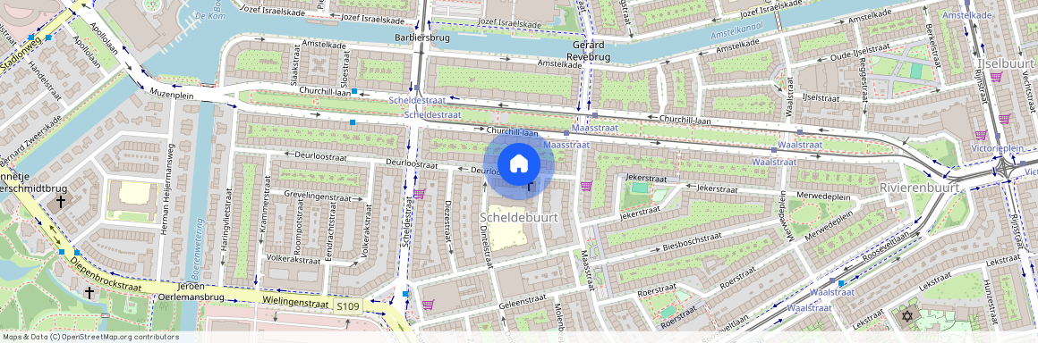 Scheldebuurt, 1078 DP, Churchill-laan, Amsterdam