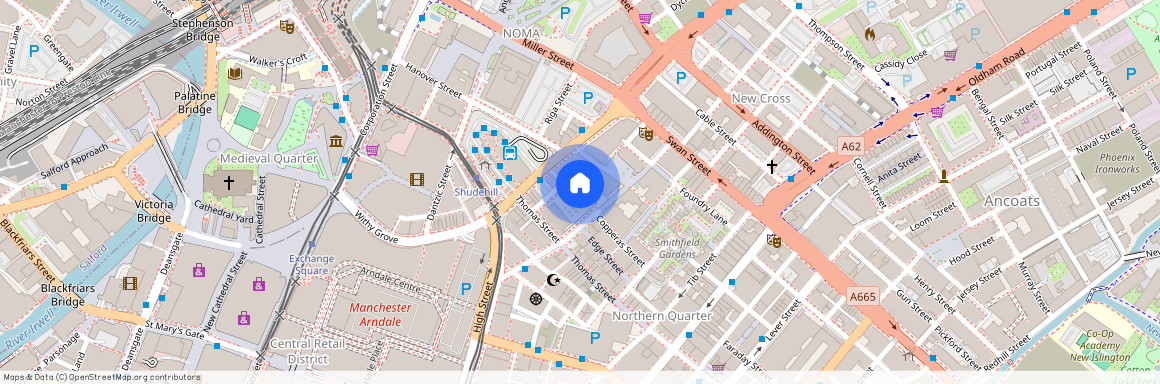 Market Buildings, Thomas St, M4