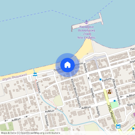 Παύλου Κουντουριώτου 115-115, 570 19, Περαία (570 19), Περαία (Θερμαϊκός)