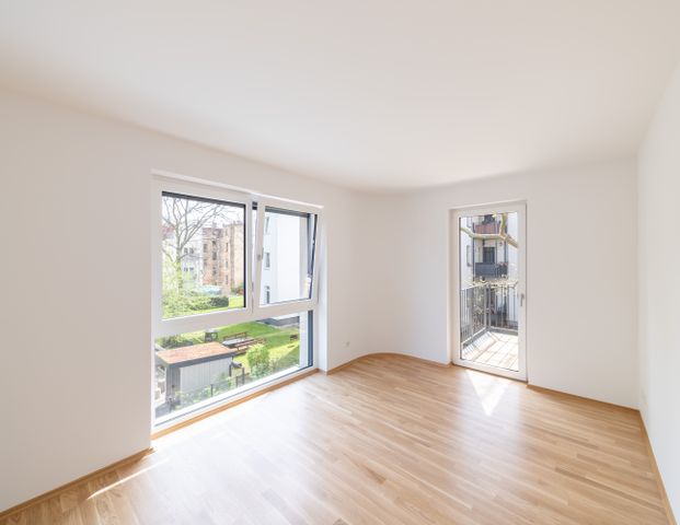 Charmante Singlewohnung mit großem Sonnenbalkon - Erstbezug - WE41 - Photo 1