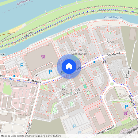 ul. Zakładowa, Kleczków, Psie Pole, Wrocław, dolnośląskie