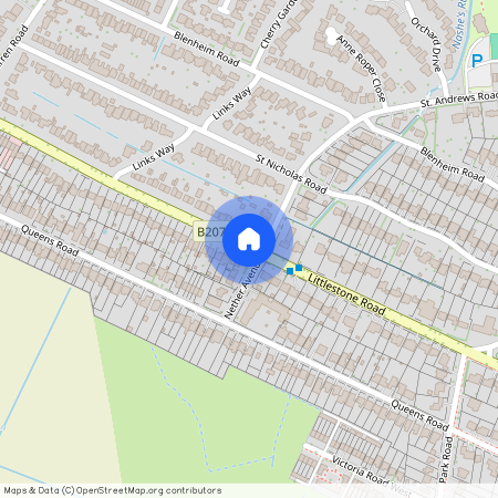 Littlestone Road, Littlestone, New Romney, Kent, TN28