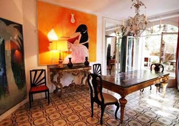 Villa-Parioli: Beautiful independent house with large private garden and terraces. Spacious living, formal dining, study-music room, sun room, 5 bedrooms, 4 bathrooms, parking. rif 163