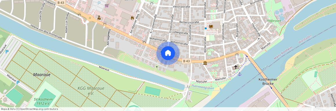 55246, Mainz-Kostheim