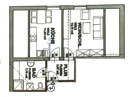 Gemütliche Dachgeschosswohnung in Mariapfarr (Bruckdorf) zu vermieten! - Foto 4