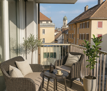 St-Imier, new 4.5-room apartment on the 1st floor with balcony - Photo 6