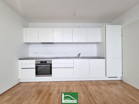 MODERNE 3-ZIMMER-WOHNUNG MIT GARTEN – GRÜN SOWEIT DAS AUGE REICHT – MODERNE WOHNANLAGE AM MARCHFELDKANAL - Photo 3