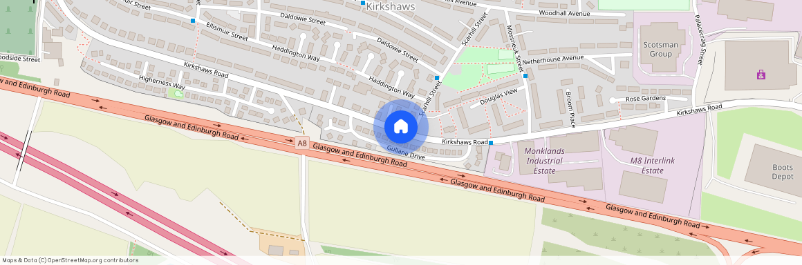 Kirkshaws Road, Coatbridge, Lanarkshire, ML5