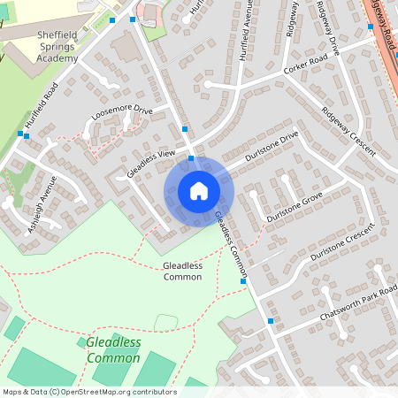 Gleadless Rise, Sheffield, South Yorkshire, S12