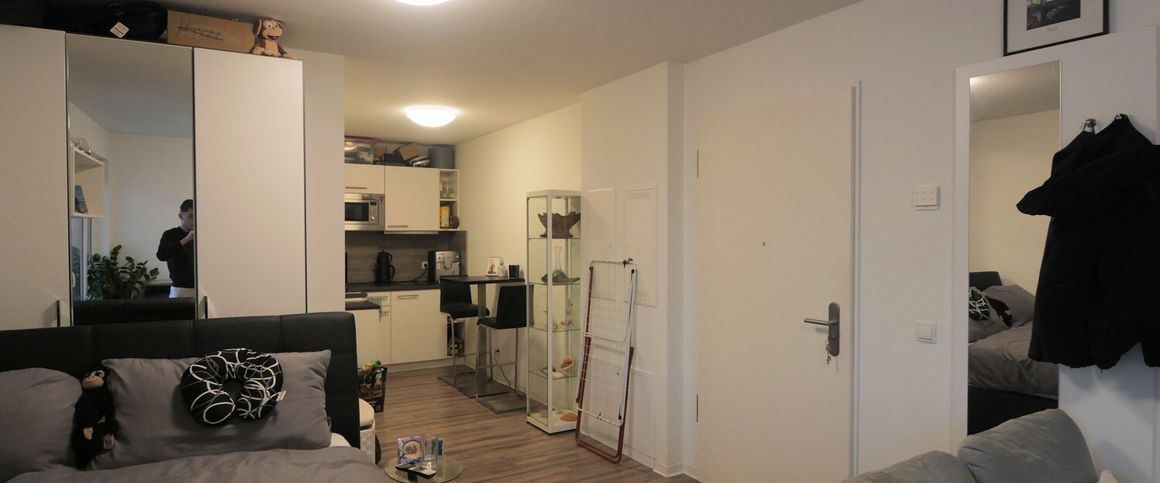 Geschmackvolle möblierte 1-Zimmer-Wohnung mit Terrasse zentrumsnah in Aachen! - Foto 1