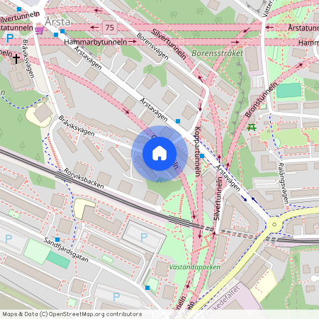 Bråviksvägen, Årsta