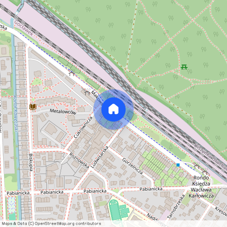 ul. Makowska, Gocławek, Praga-Południe, Warszawa, mazowieckie