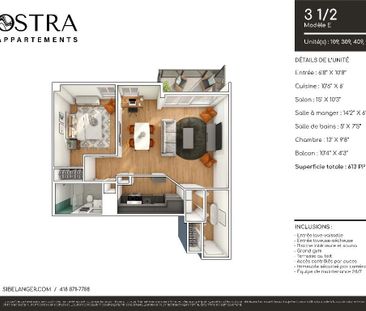 Beau 3 ½ meublé entièrement équipé récemment rénové - Quartier Sain... - Photo 4