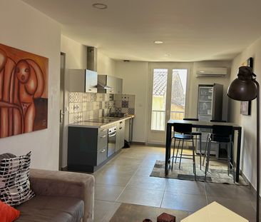 Appartement climatisé de type 2 meublée avec balcon - Photo 4