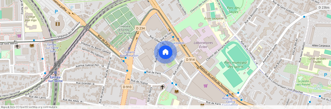 Rue Dumas, 93800 Épinay-sur-Seine