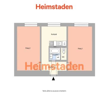 Pronájem bytu 2+1 54 m - Fotografie 6