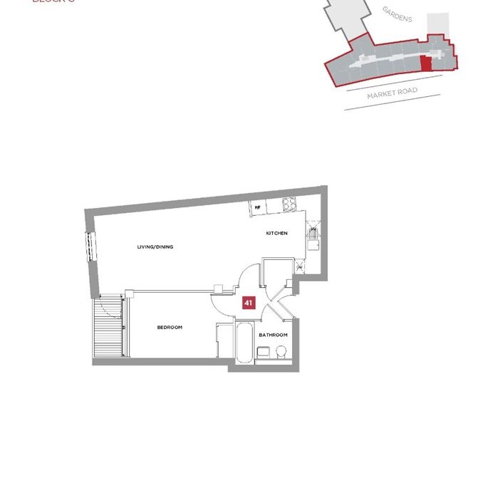 1 Bed Flat, Xchange Point, N7 - Photo 1