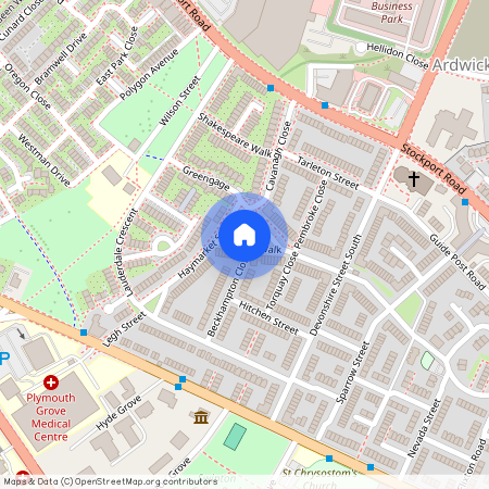 Aspull Walk, Grove Village, Manchester, M13