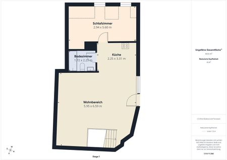 Charming 2,5-Zimmer-Maisonette mit Terrasse, Ausblick und Naturfels - Photo 3