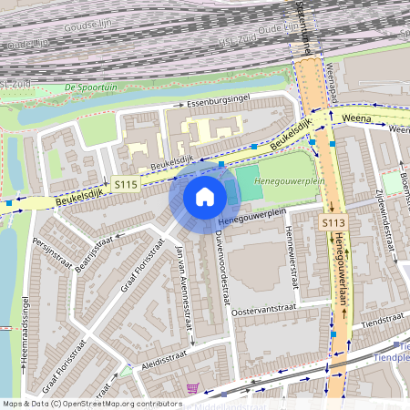 Middelland, 3021 PN, Henegouwerplein, Rotterdam